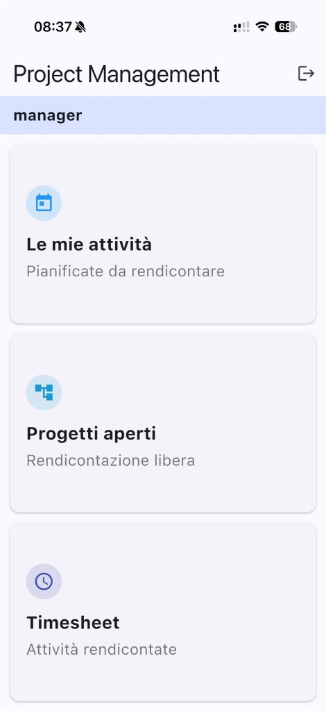 Home Project Management mobile